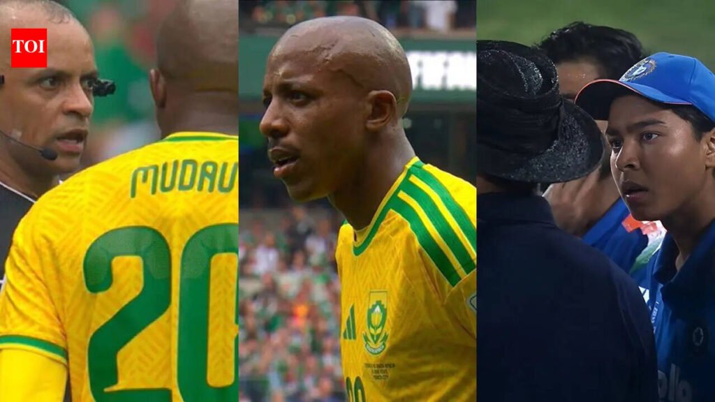 Vaibhav Sooryavanshi’s viral look returns as Khuliso Mudau’s VAR reaction trends at FIFA World Cup 2026 | Football News