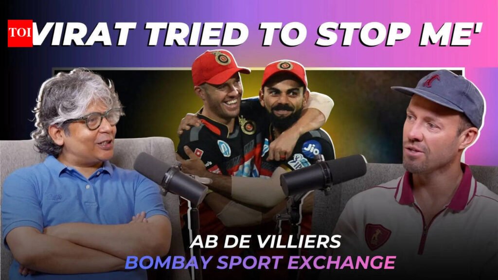 AB de Villiers opens up on Virat Kohli, RCB, his retirement and more | Bombay Sport Exchange